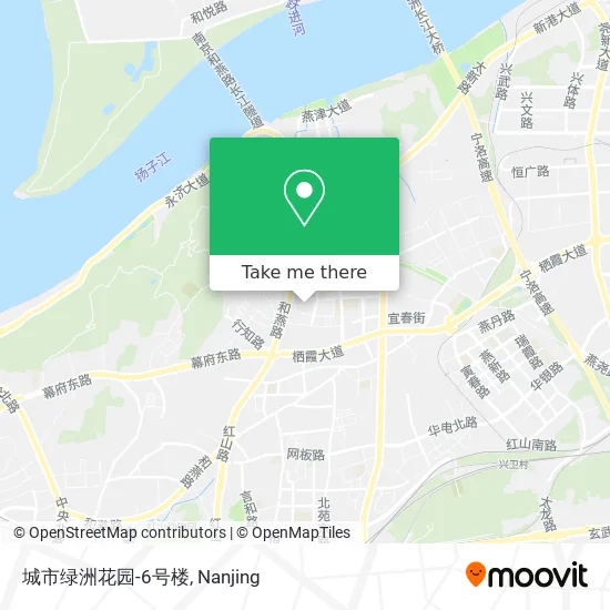 城市绿洲花园-6号楼 map