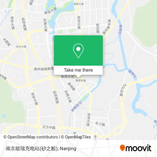 南京能瑞充电站(砂之船) map