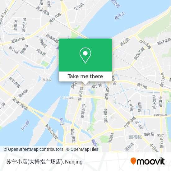 苏宁小店(大拇指广场店) map