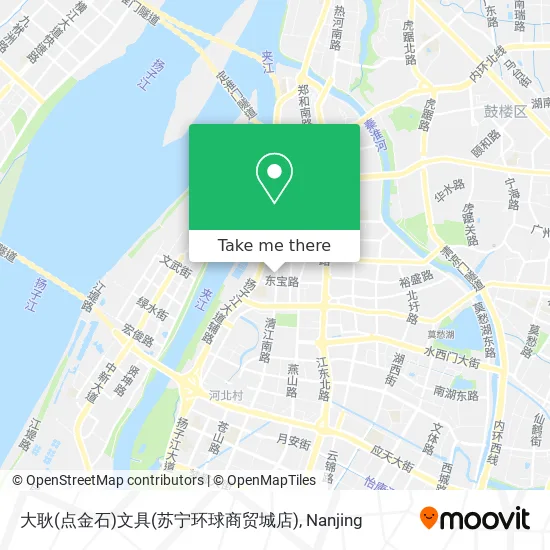 大耿(点金石)文具(苏宁环球商贸城店) map