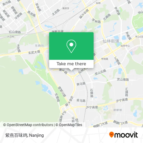 紫燕百味鸡 map