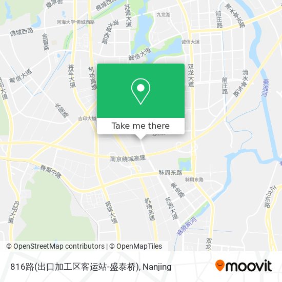 816路(出口加工区客运站-盛泰桥) map