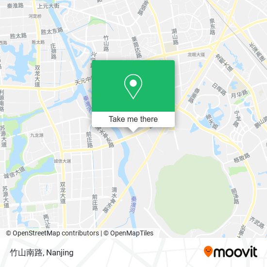 竹山南路 map