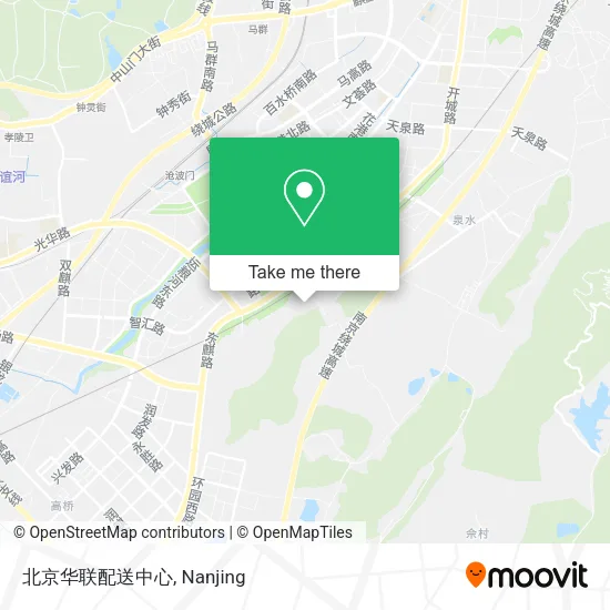 北京华联配送中心 map
