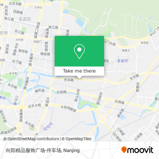 向阳精品服饰广场-停车场 map