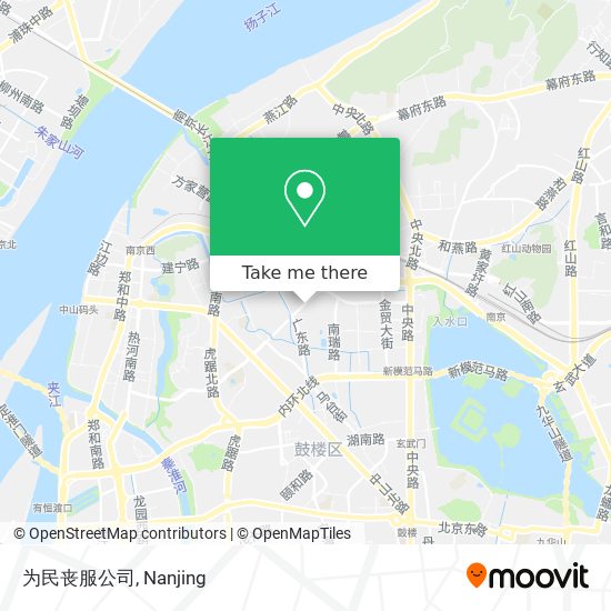 为民丧服公司 map
