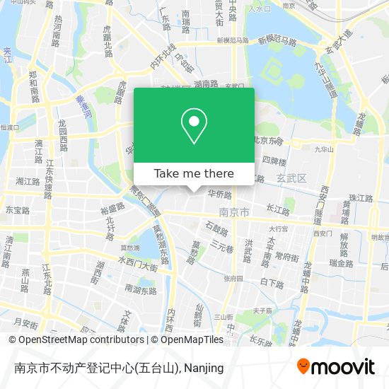 南京市不动产登记中心(五台山) map