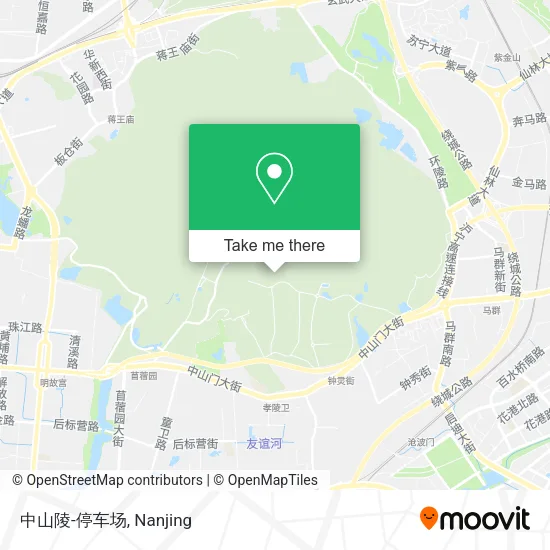 中山陵-停车场 map