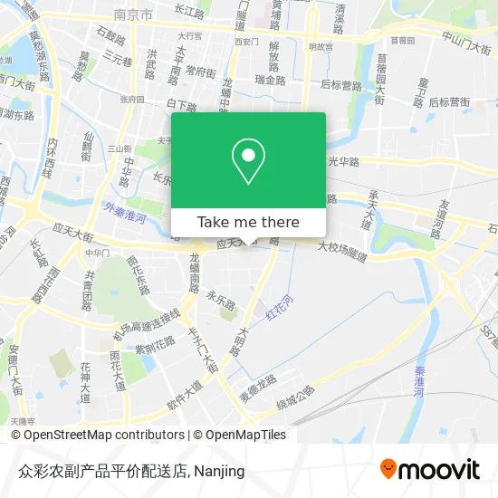 众彩农副产品平价配送店 map