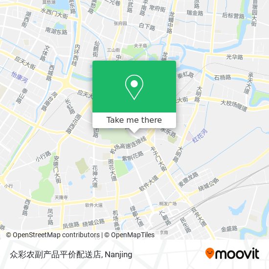 众彩农副产品平价配送店 map