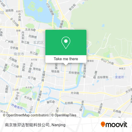 南京致羿达智能科技公司 map