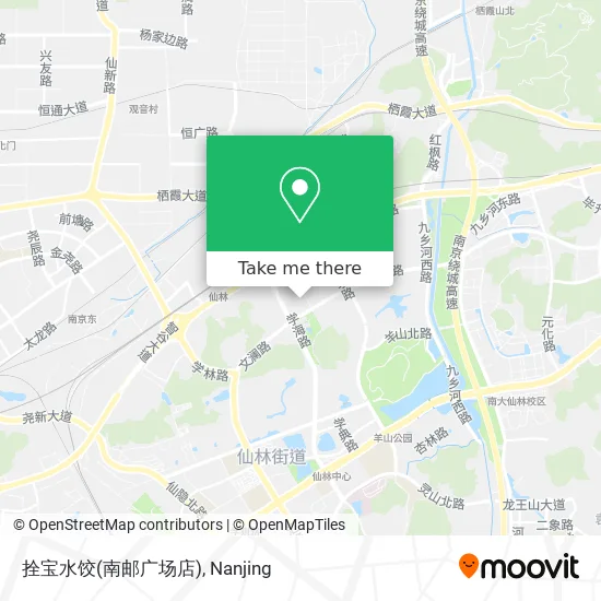 拴宝水饺(南邮广场店) map