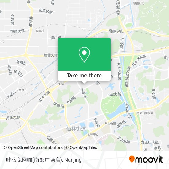 咔么兔网咖(南邮广场店) map