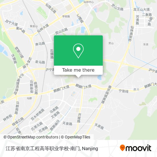 江苏省南京工程高等职业学校-南门 map