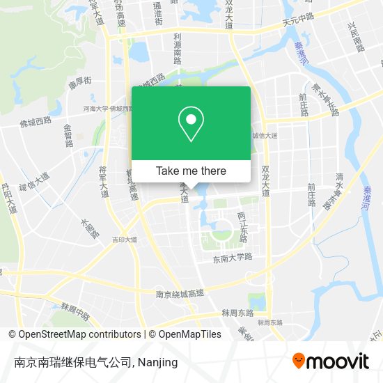 南京南瑞继保电气公司 map