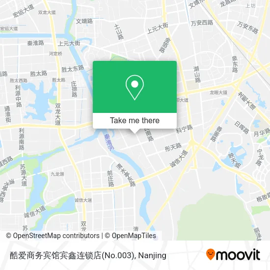 酷爱商务宾馆宾鑫连锁店(No.003) map