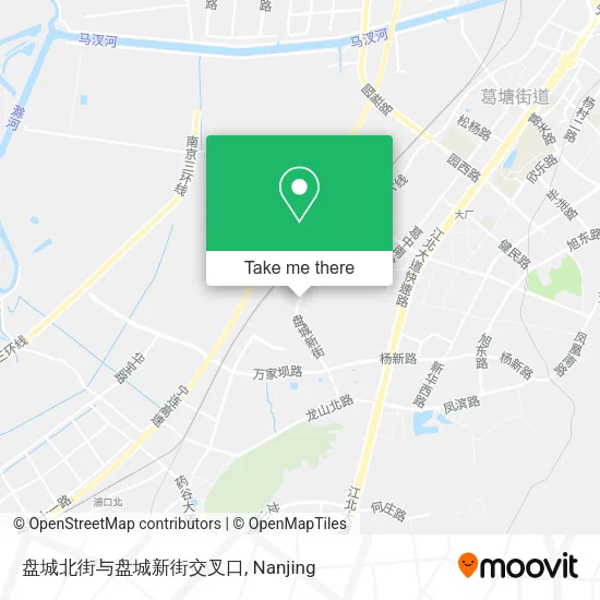 盘城北街与盘城新街交叉口 map