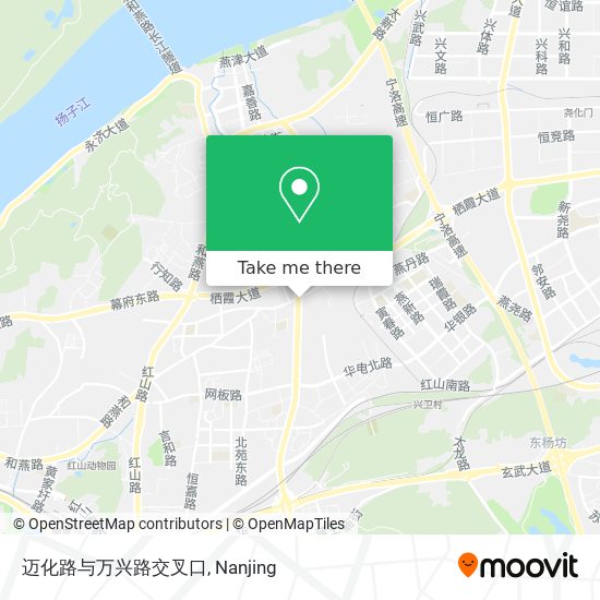 迈化路与万兴路交叉口 map