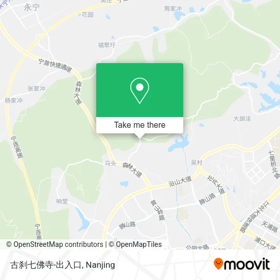 古刹七佛寺-出入口 map