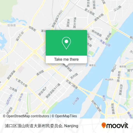 浦口区顶山街道大新村民委员会 map