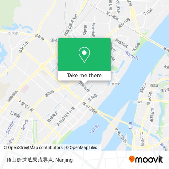 顶山街道瓜果疏导点 map