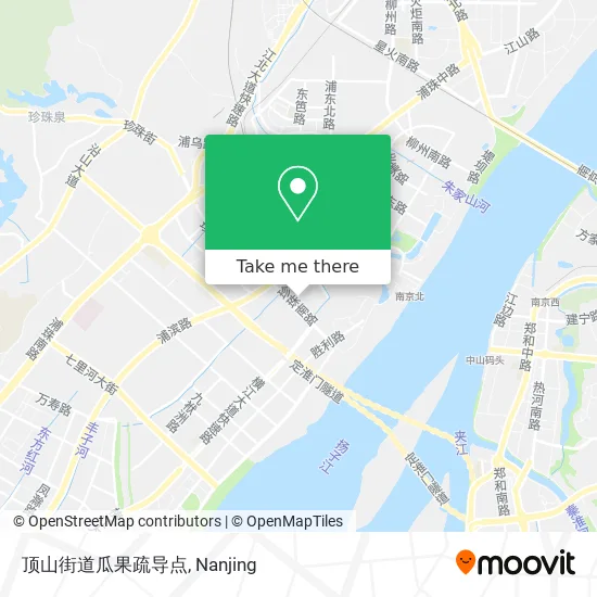 顶山街道瓜果疏导点 map