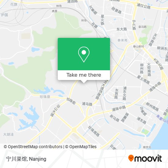 宁川菜馆 map