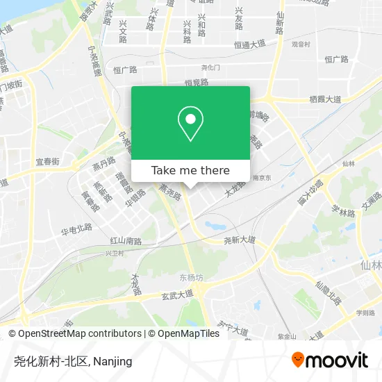 尧化新村-北区 map
