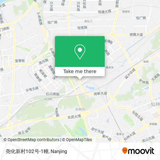 尧化新村102号-1幢 map