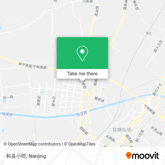 和县小吃 map