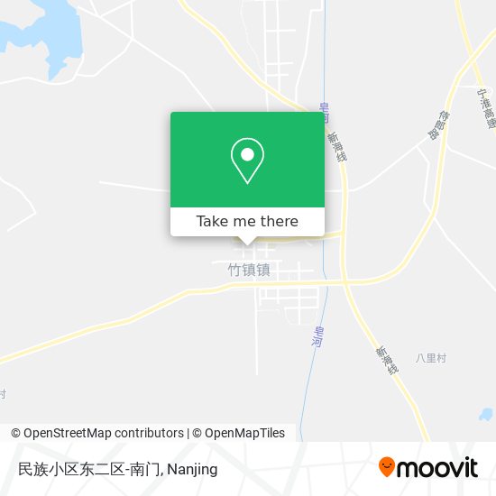 民族小区东二区-南门 map