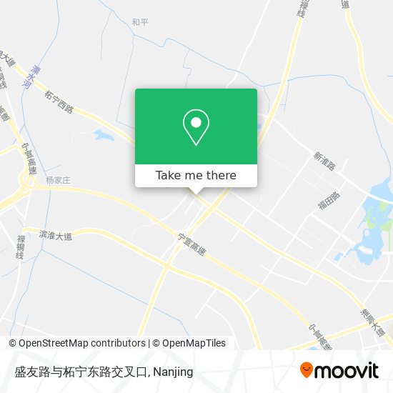 盛友路与柘宁东路交叉口 map