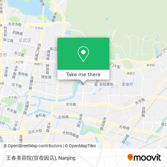 王春美容院(苜蓿园店) map