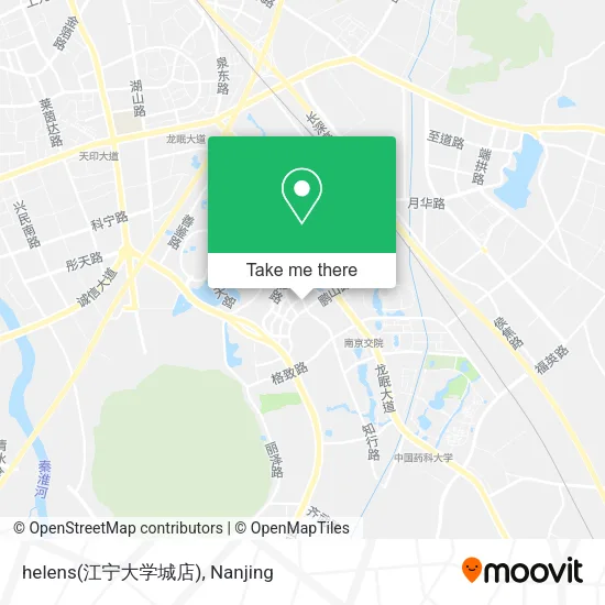 helens(江宁大学城店) map