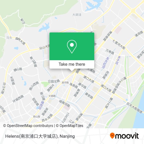 Helens(南京浦口大学城店) map