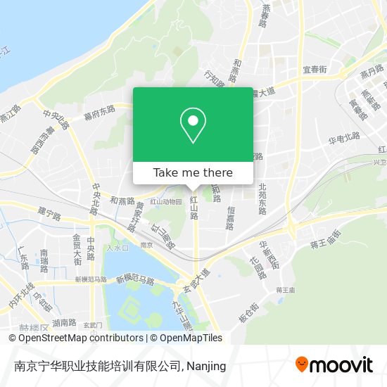 南京宁华职业技能培训有限公司 map