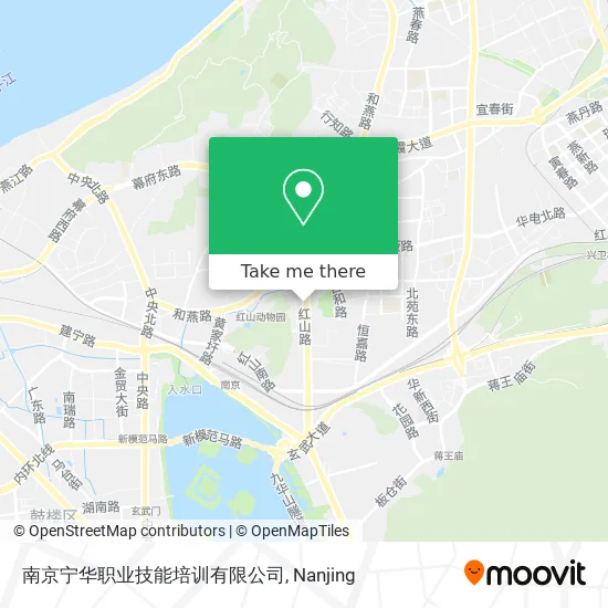 南京宁华职业技能培训有限公司 map