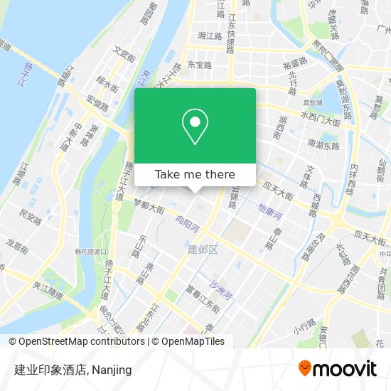 建业印象酒店 map