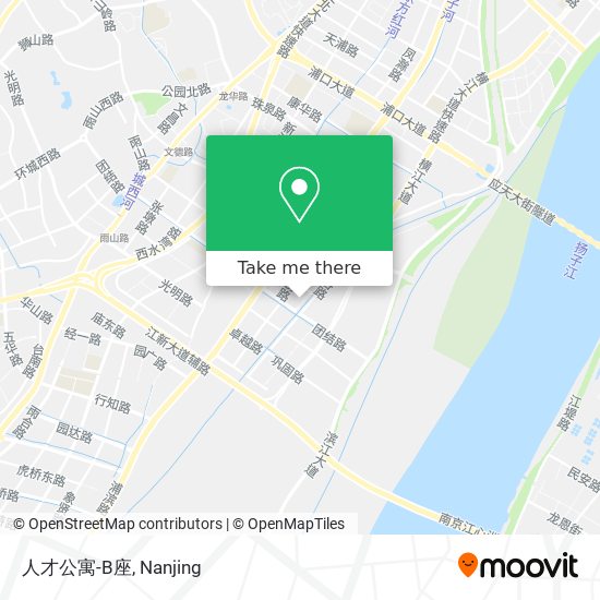 人才公寓-B座 map