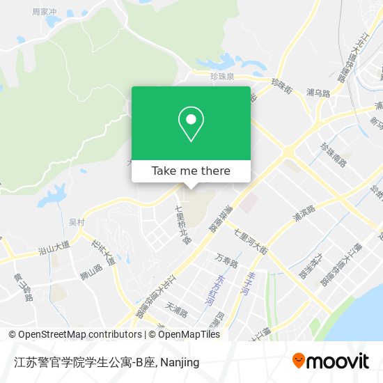 江苏警官学院学生公寓-B座 map