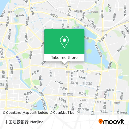 中国建设银行 map