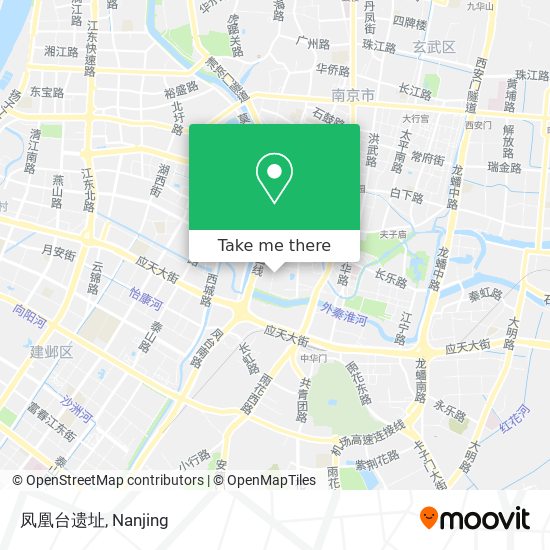 凤凰台遗址 map