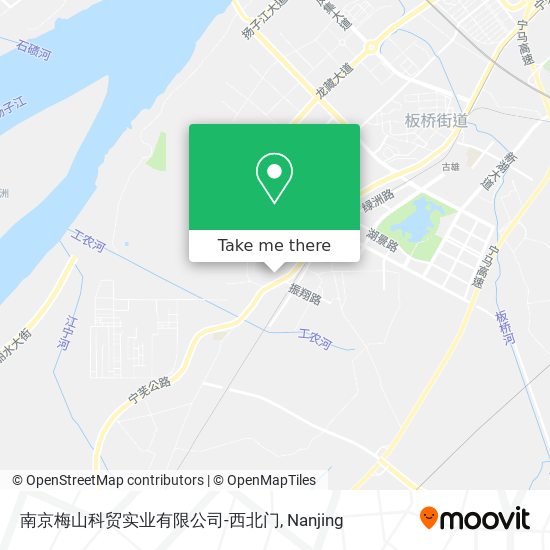 南京梅山科贸实业有限公司-西北门 map