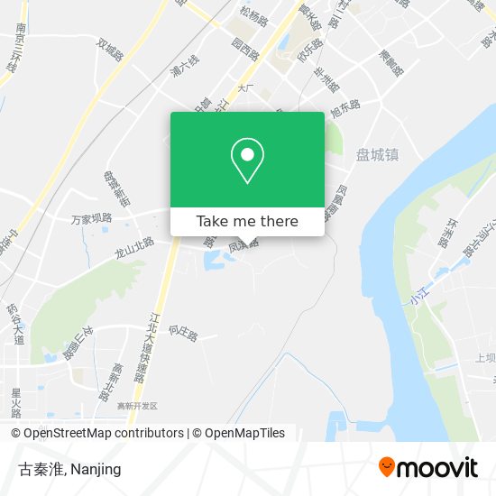 古秦淮 map