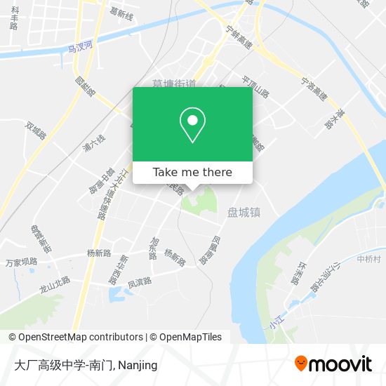大厂高级中学-南门 map