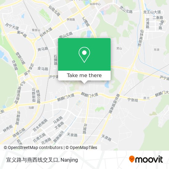 宣义路与燕西线交叉口 map