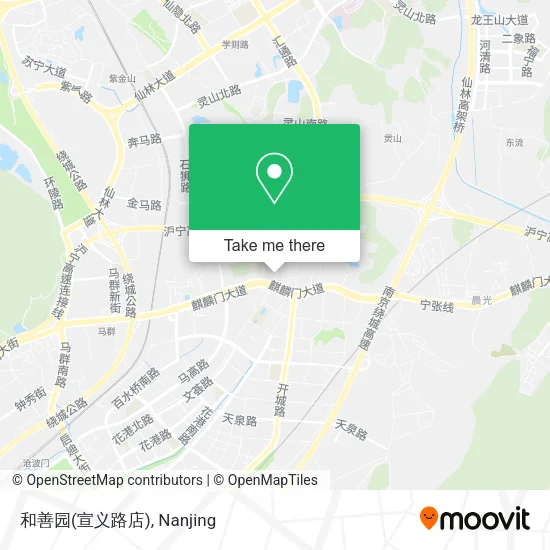 和善园(宣义路店) map