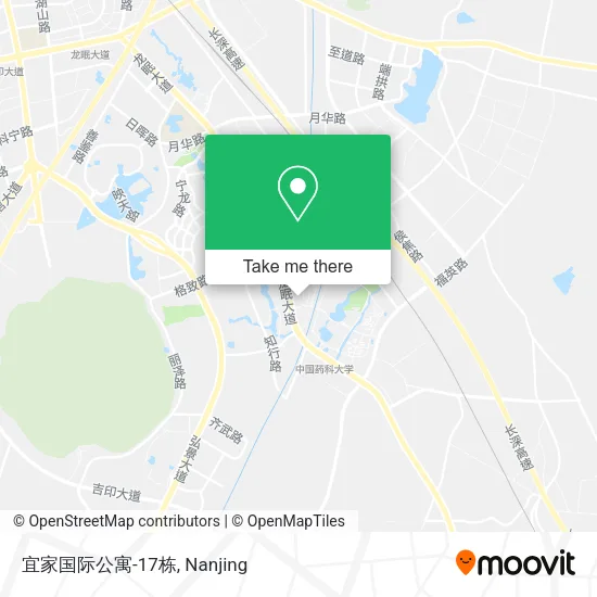 宜家国际公寓-17栋 map