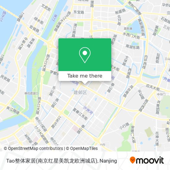 Tao整体家居(南京红星美凯龙欧洲城店) map