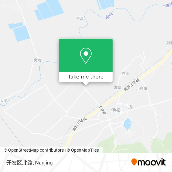 开发区北路 map